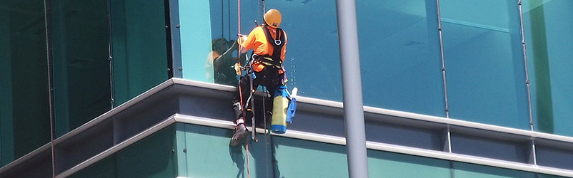 Glas- und Fensterreinigung
